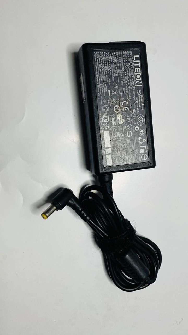 Cargador de voltaje computador portátil Liteon 19 v x 3,42 a